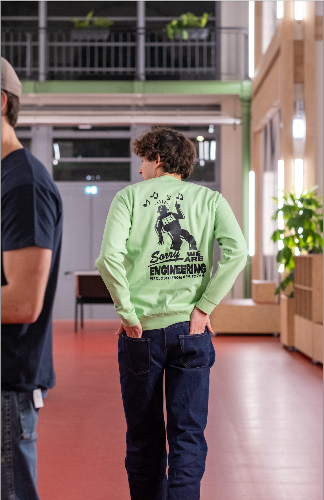 Sweat-shirt col rond