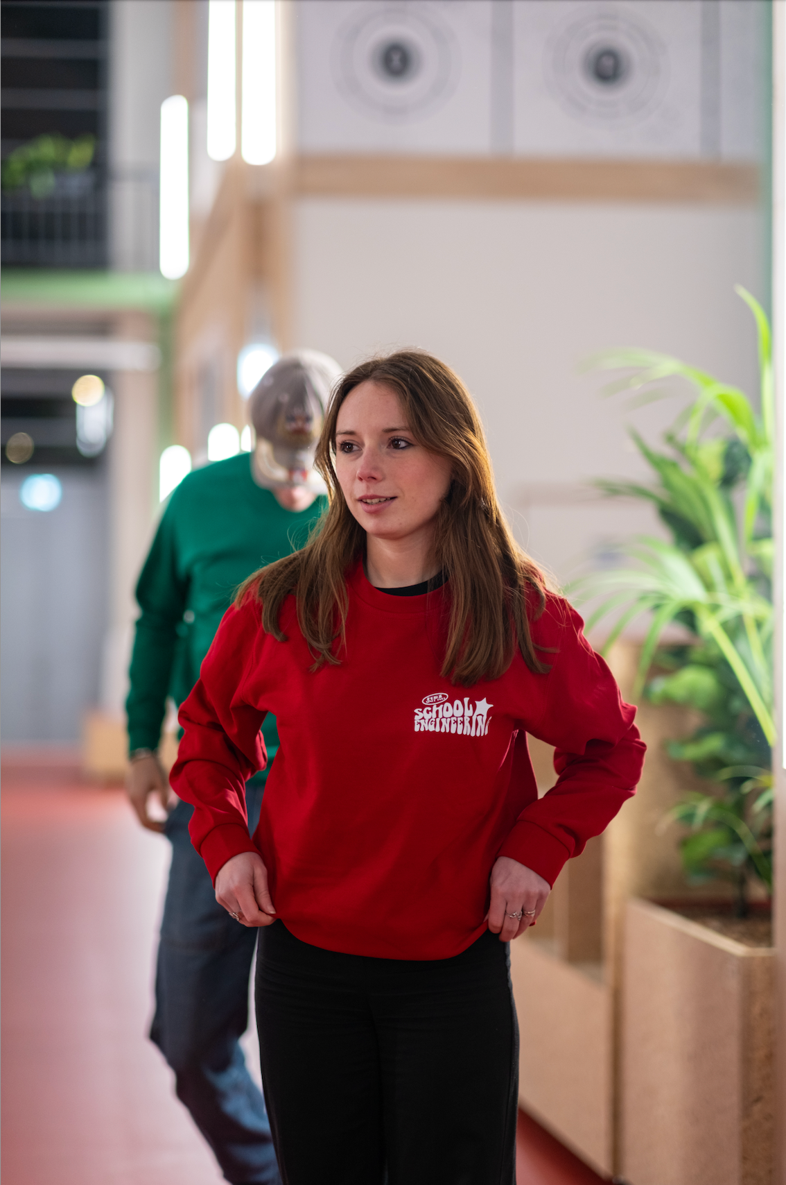 Sweat-shirt col rond