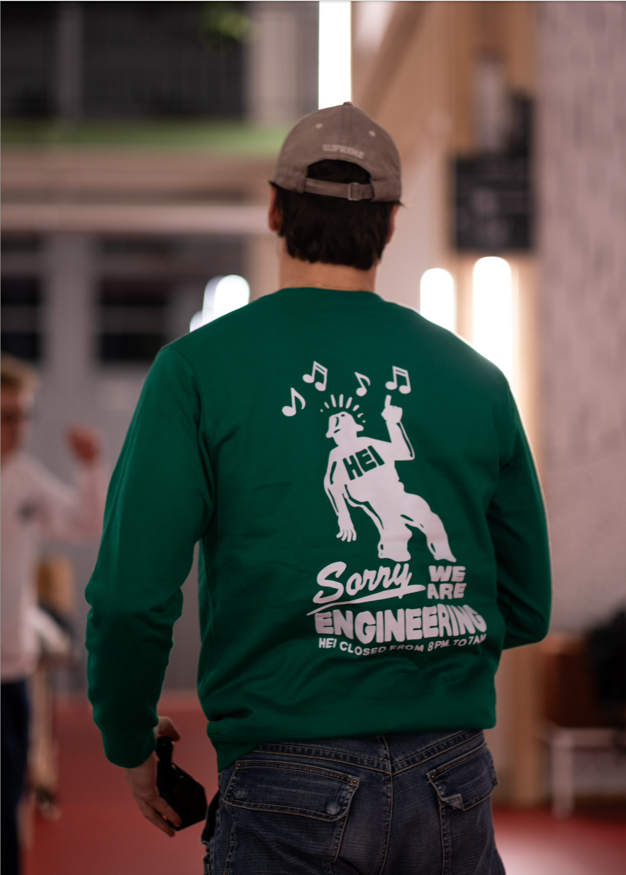 Sweat-shirt col rond
